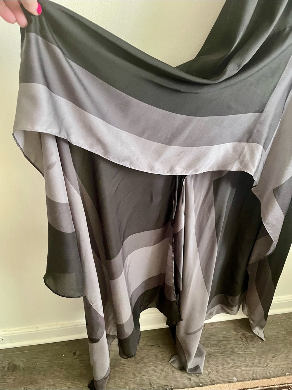 💀 Halston Heritage Satin Formal Evening Gown Dress 💀 - Picture 4 of 11